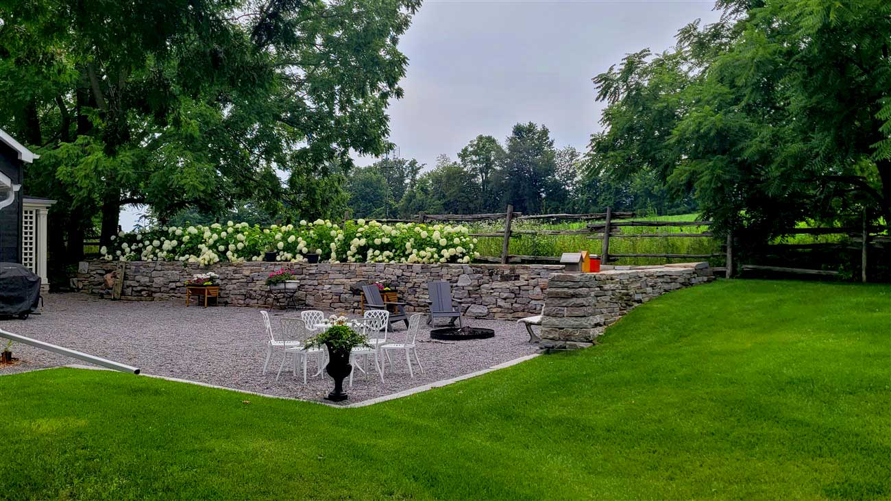 Complete landscape design build service