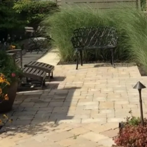 cobblestone_and_bench